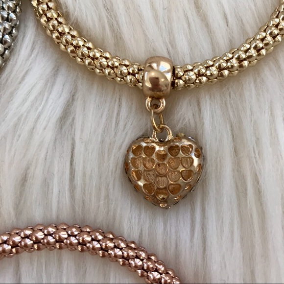 💝NWOT Mint & Lily Rhinestone Heart Bracelet - Picture 11 of 16